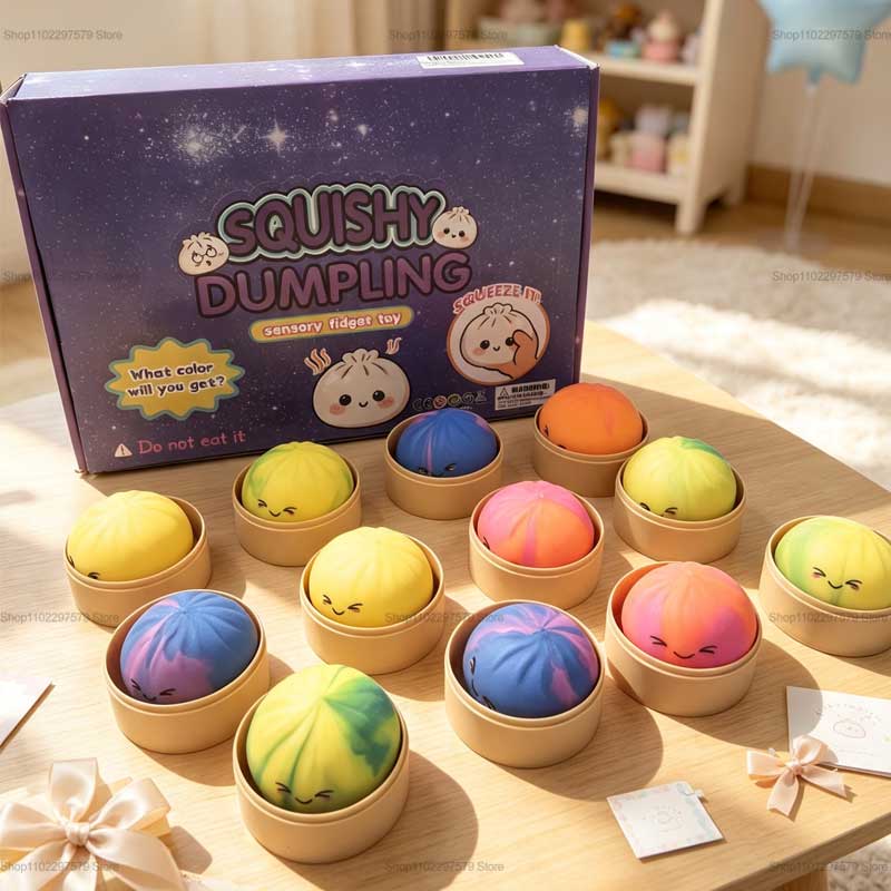2026년형 신제품, 무지개색 만두 모양의 부드러운 촉 - Party Games For Adults And Kids 리뷰 및 가격